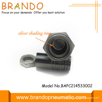 99.9% de plata sombreado anillo armadura solenoide